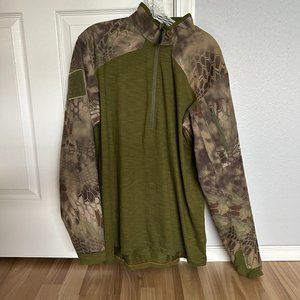 5.11 Men's Rapid Half Zip Kryptek Mandrake